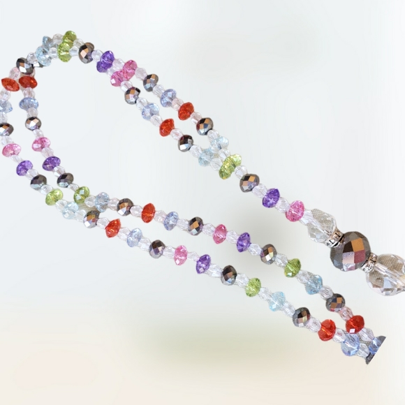 Beaded Lanyard ID holder - Picture 2 of 4